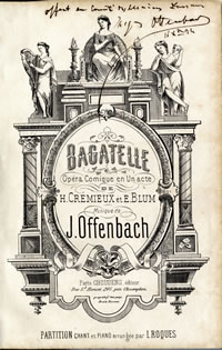 Jacques Offenbach - Bagatelle