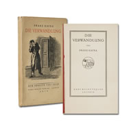 Erste Einzelausgabe von Franz Kafka - Die Verwandlung