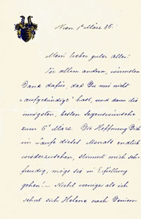 autographen marie von ebner eschenbach eigenhaendiger brief mit ort datum unterschrift 27979 kl