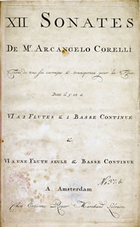 Arcangelo Corelli XII Sonates