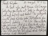 EINEM, Gottfried von [1918-1996]: Eigenhändiger Brief mit Ort, Datum, Unterschrift und Briefumschlag. Autograph letter with place, date, signature and envelope. St. Kringel [d. i. Rindlberg], 16. 3. [19]80. Octavo oblong 15 x 19,5cm. 2 pages.   