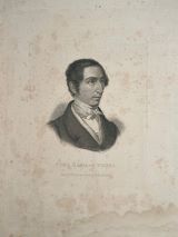 WEBER, Carl Maria von. - Portrait. Porträt. Brustbild. Kupferstich wahrscheinlich nach der Lithographie von G. H. G. Feckert. Wolfenbüttel, L. Holle ca. 1850? 17 x 12,5 cm. Stockfleckig. 