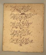 JUNG-STILLING, Johann Heinrich [1740-1817]: Eigenhändiges Gedicht. 11 Strophen. Ohne Ort und, Jahr. Groß-Oktav. 20,5 x 17,8 cm. 2 1/4 Seiten auf Doppelbogen. Leicht gebräunt, etwas braunfleckig. Kleine Randläsuren. 