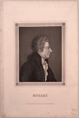 MOZART, Wolfgang Amadeus. - Portrait, Porträt, Brustbild, Halbfigur nach rechts. Stahlstich. Hildburghausen, Bibliographisches Institut [ca. 1850] 19 x 13,5 cm 